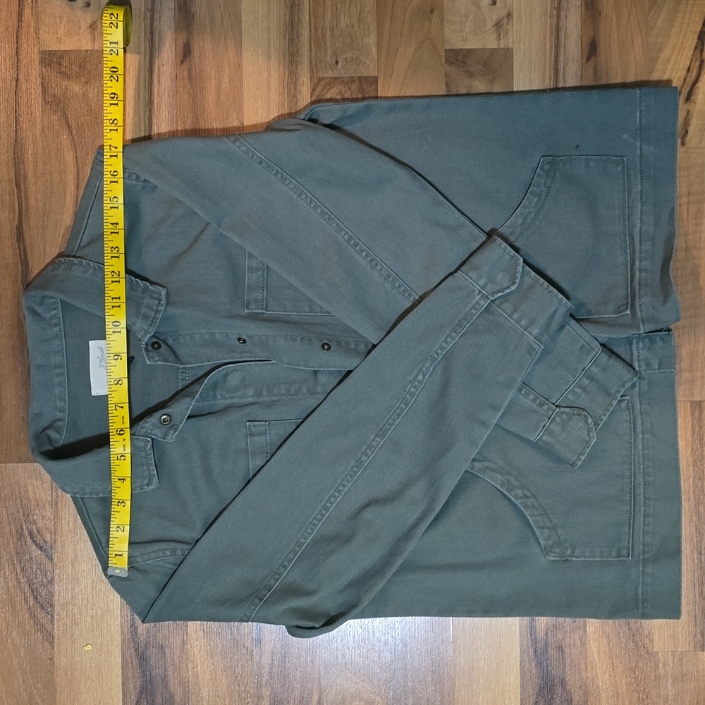 Universal Thread Green Jean Jacket S - image 4